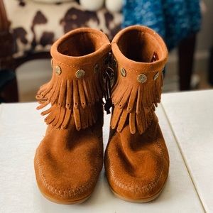 Minnetonka booties